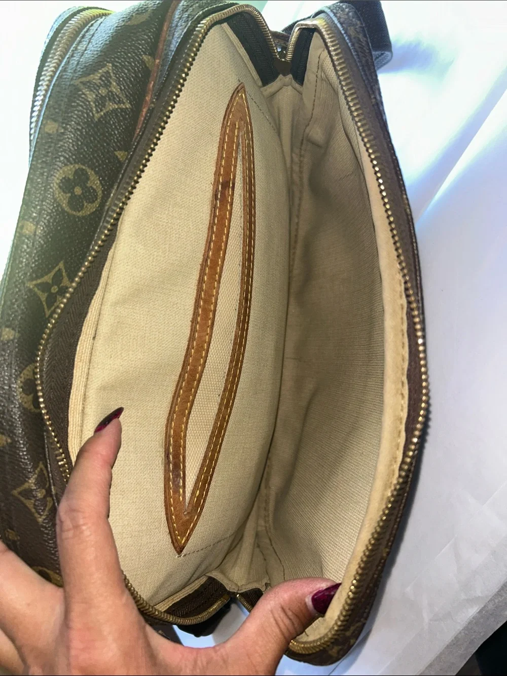 Louis Vuitton Monogram Canvas Reporter PM Shoulder Bag